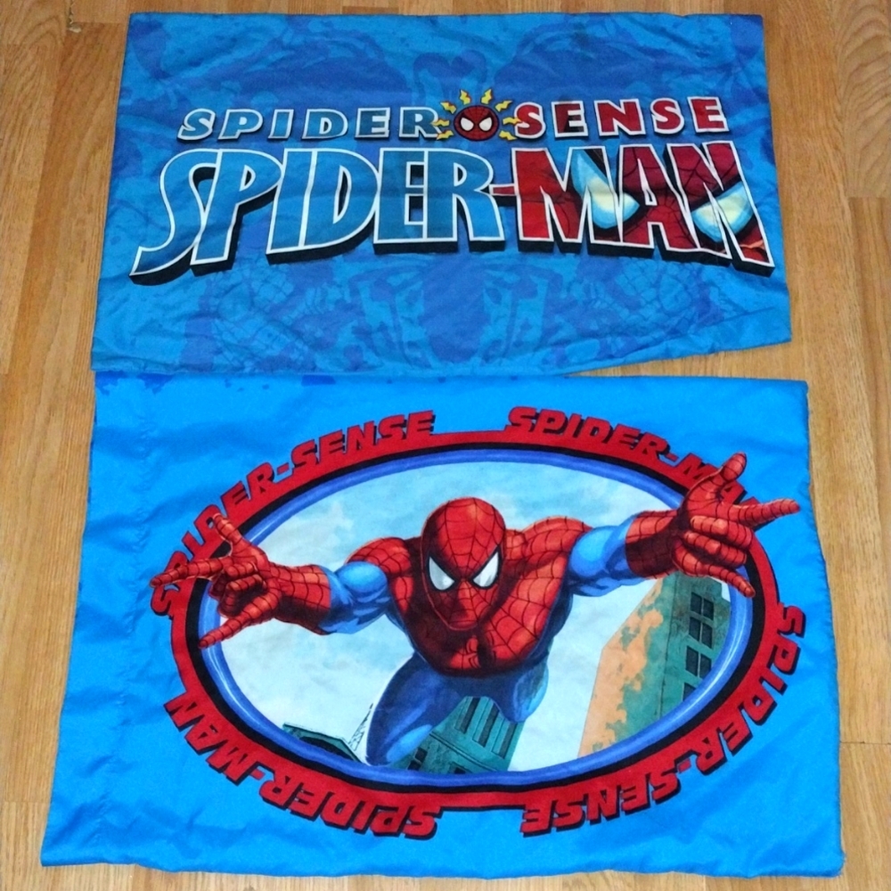 Spiderman pillowcases
